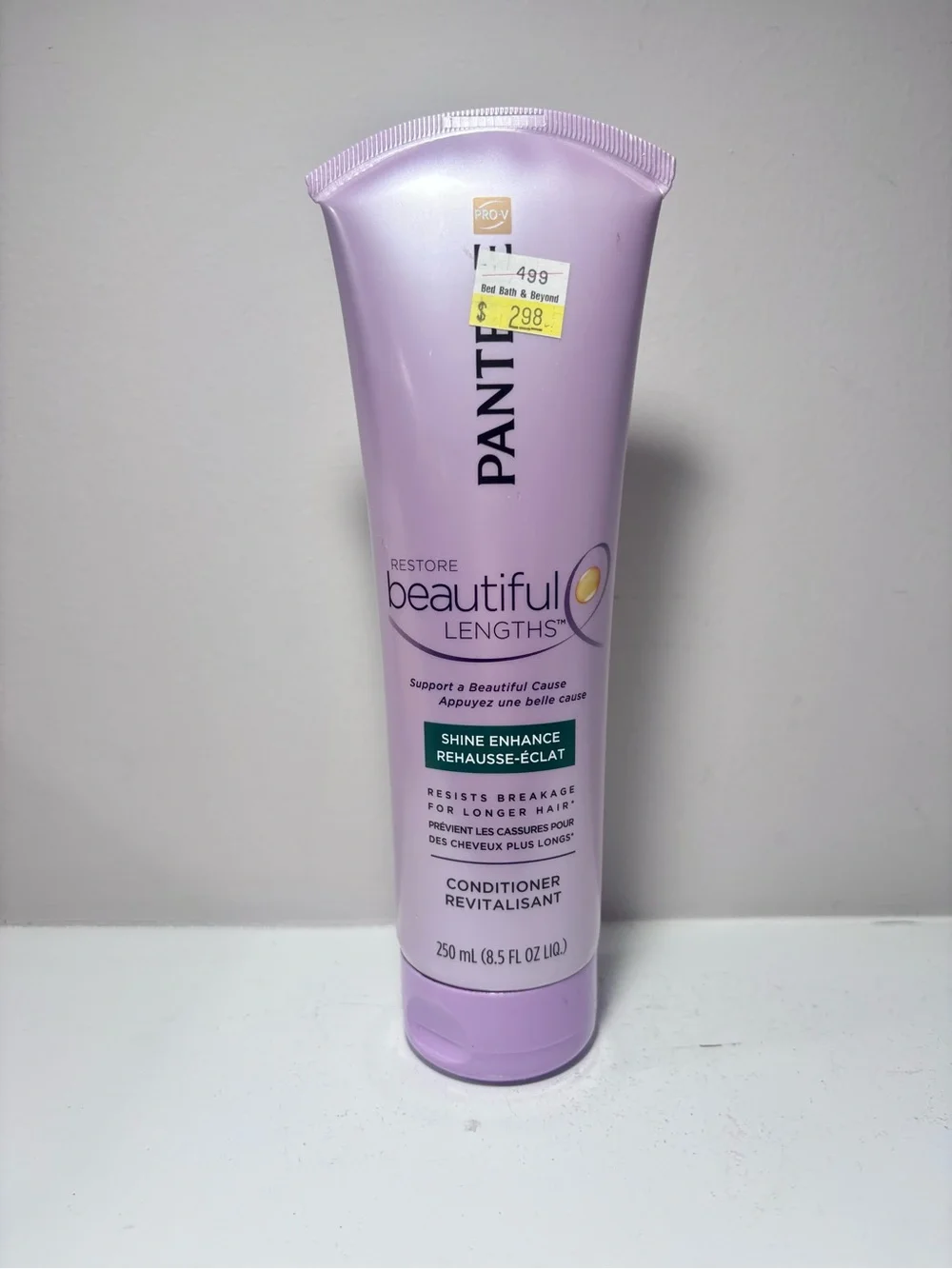 Pantene Beautiful Lengths Shine Enhance Conditioner 10.5 Fl Oz New
